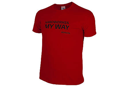 Pracovní triko Bennon HARDWORKER, červená/černá
