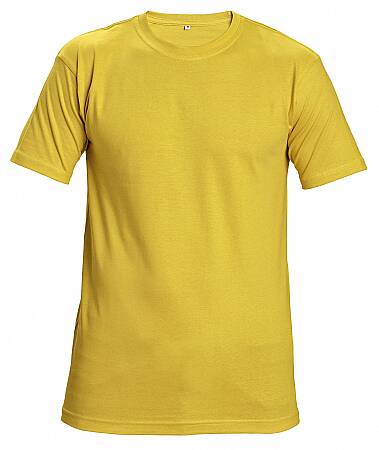 Pracovní triko TEESTA 160, žlutá