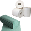 Papírové ručníky a průmyslové utěrky (Tork)