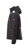 Nylonová prodloužená bunda Payper STREAM PAD, antracitová