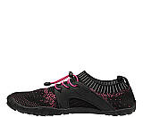 Lehká treková obuv BNN BOSKY PINK BAREFOOT, černá/růžová