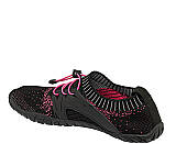 Lehká treková obuv BNN BOSKY PINK BAREFOOT, černá/růžová