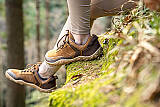 Kožená treková obuv BNN BAREFOOT OUTDOOR, hnědá