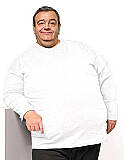Nadměrné triko s dlouhým rukávem Unisex Tee, 4XL-15XL, různé barvy