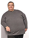 Nadměrné triko s dlouhým rukávem Unisex Tee, 4XL-15XL, různé barvy