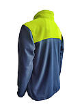 Pracovní mikina CHAMEO FLEECE ZIPPER ESD, navy/žlutá