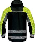 Zateplená bunda SAKOYA, žlutá/černá