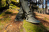 Kožená treková obuv BNN BAREFOOT OUTDOOR, khaki
