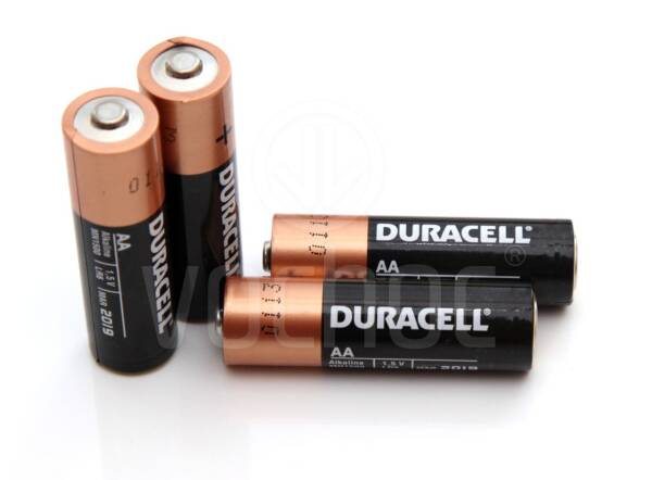 Náhradní baterie Duracell AA, 8 + 2 zdarma