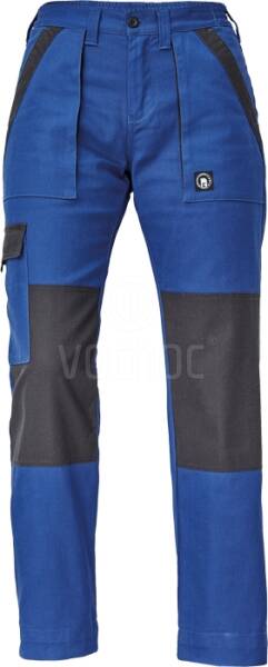 Dámské montérkové kalhoty MAX NEO LADY, modrá/černá