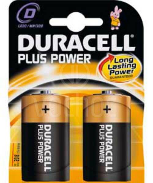 Náhradní baterie Duracell A typ "D"