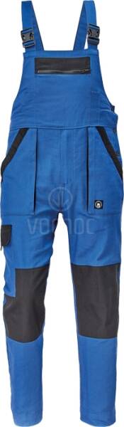 Montérkové laclové kalhoty MAX NEO, modrá/černá