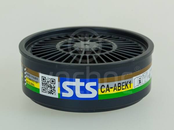 Protiplynový filtr Shigematsu CA-ABEK1