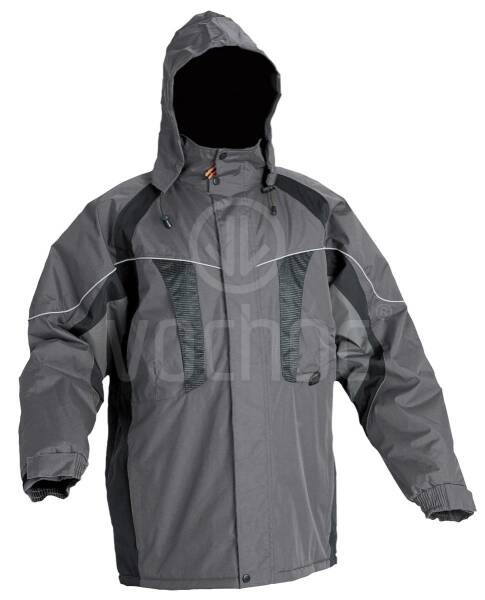 Zimní pracovní bunda NYALA, šedá/černá