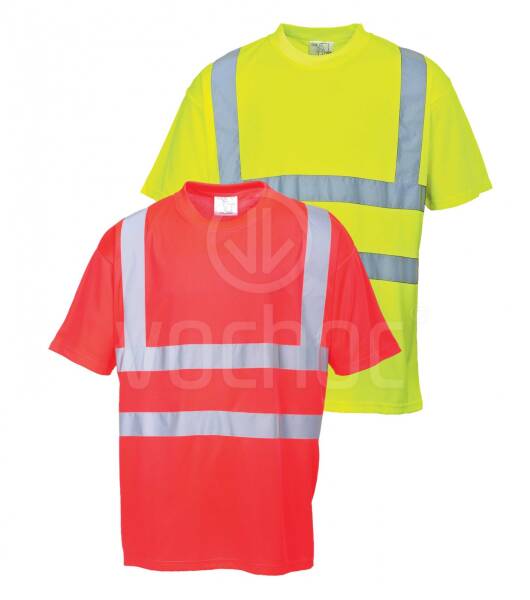 Pracovní výstražné triko Portwest Hi-Vis, různé barvy
