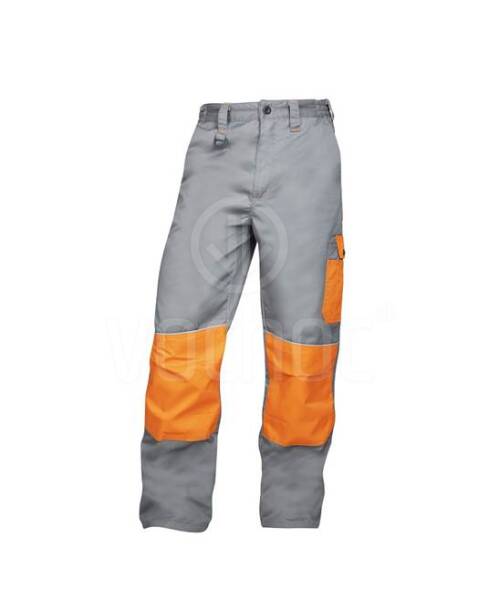 Montérkové pracovní kalhoty Ardon 2STRONG, šedo/oranžové