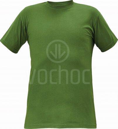 Pracovní triko TEESTA 160, trávově zelená