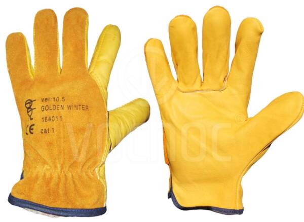 Zimní pracovní rukavice GOLDEN WINTER, velikost 11