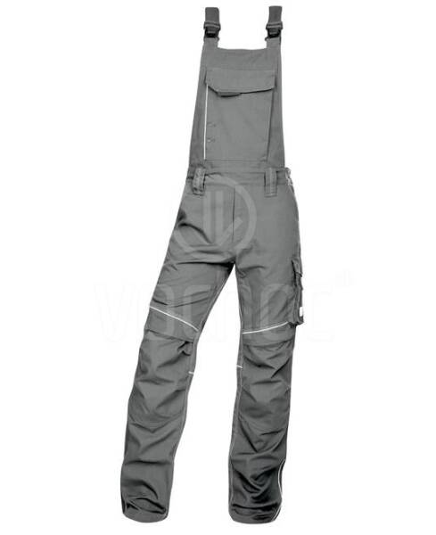 Montérkové kalhoty s laclem Ardon URBAN+, šedé
