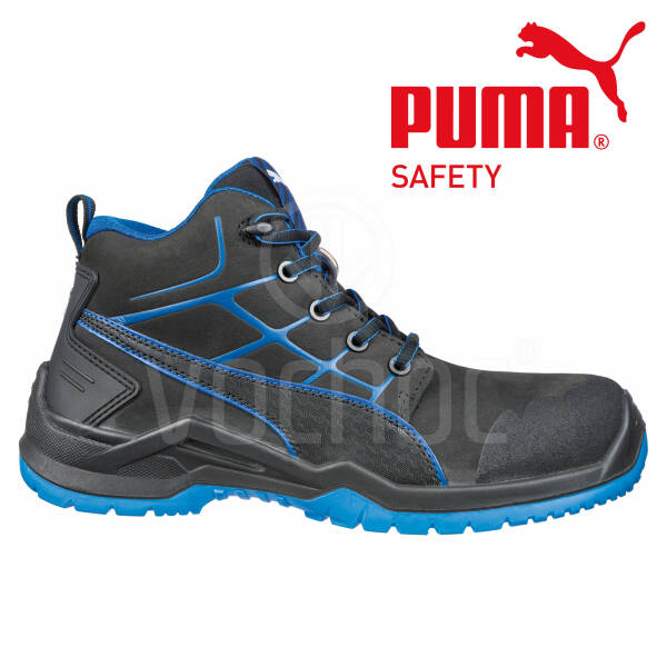 Bezpečnostní kotníková obuv PUMA Krypton Blue Mid S3 ESD