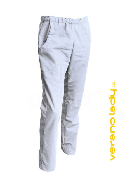 Dámské kalhoty CHAMEO VERANO ESD LADY, bílé