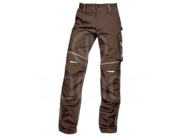 Montérkové kalhoty do pasu Ardon URBAN+, hnědé