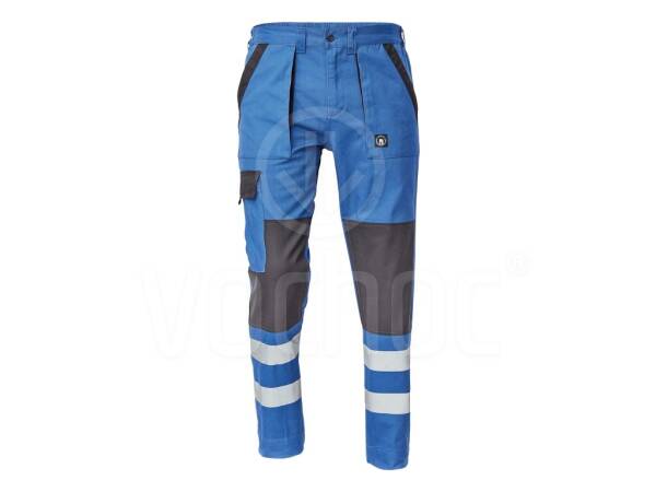 Montérkové pracovní kalhoty MAX NEO REFLEX, modrá/černá