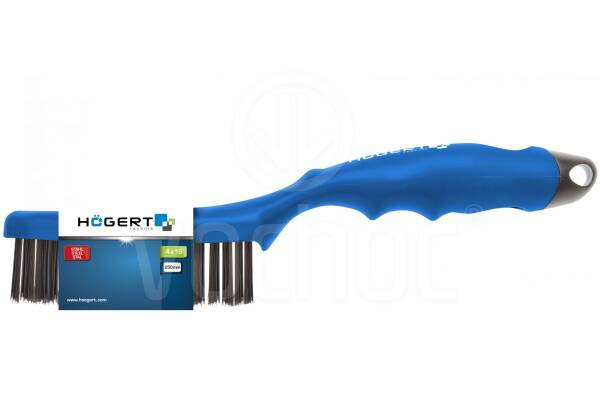 Ocelový kartáč, 4 řady