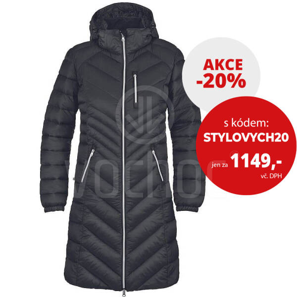 Dámský kabát L-SURE SYLVIA LADY, černá