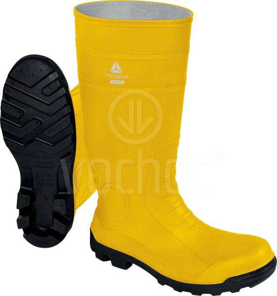 Pracovní holínky COPPER S5 FO, žlutá-černá