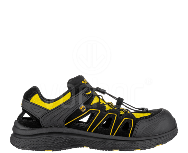 Bezpečnostní sandál BennonBOMBIS S1 ESD NM 4WIDE, non-metallic