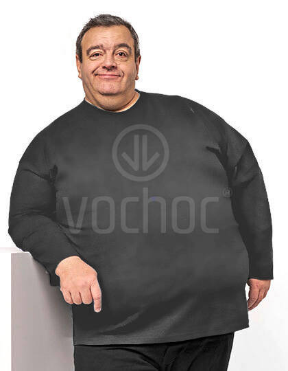 Nadměrné triko s dlouhým rukávem Unisex Tee, 4XL-15XL, různé barvy