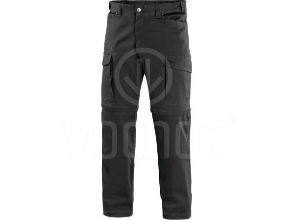 Pracovní kalhoty VENATOR 2 v 1, černé