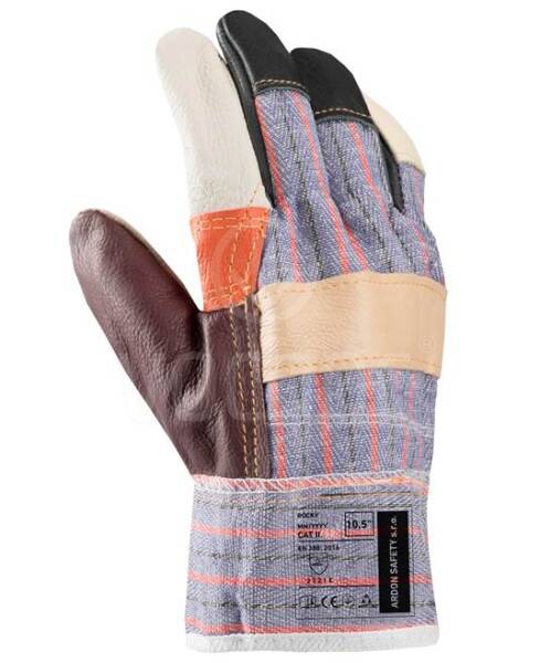 Pracovní kombinované rukavice ROCKY