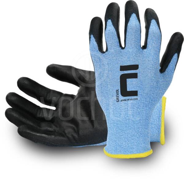 Povrstvené pracovní rukavice GREVOL, modré
