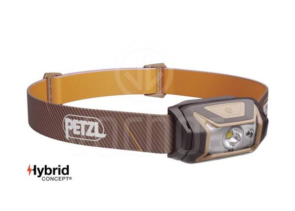 Čelová svítilna Petzl TIKKA BROWN 2025, hnědá