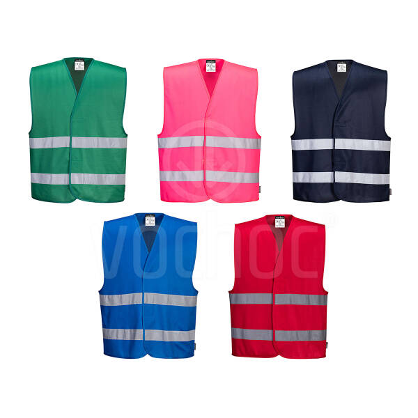 Rozlišovací vesta s reflexními pruhy Portwest IONA, různé barvy