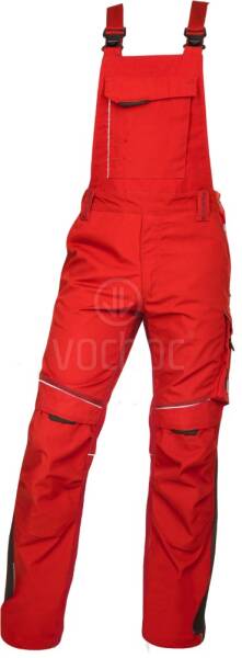 Montérkové kalhoty s laclem Ardon URBAN+, jasně červené