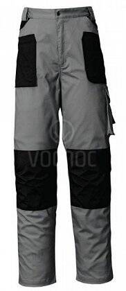 Pracovní montérkové kalhoty Issa STRETCH, šedá