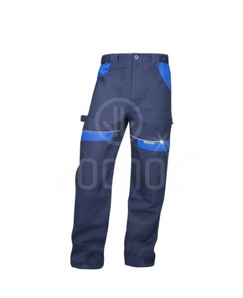 Montérkové pracovní pasové kalhoty COOL TREND, tmavě modro/modrá