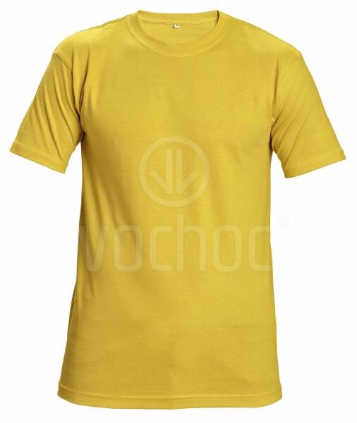 Pracovní triko TEESTA 160, žlutá