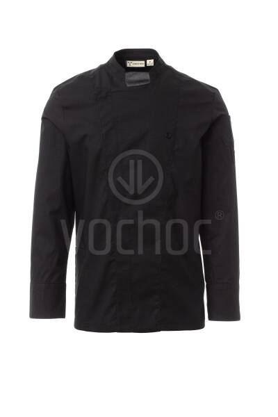 Kuchařský rondon STARRED MESH, černá (lycra)