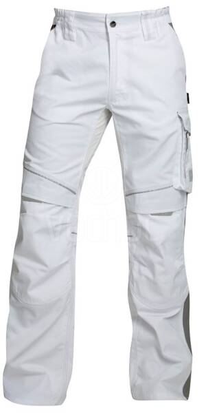 Montérkové kalhoty do pasu Ardon URBAN+, bílá