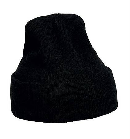 Pletená čepice MESCOD (MASCOT) černá vel.L