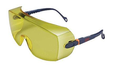 Ochranné brýle přes brýle 3M 2802, žluté