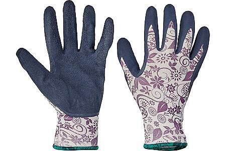 Povrstvené rukavice PINTAIL,navy/fialová