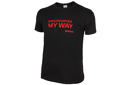 Pracovní triko Bennon HARDWORKER, černá/červená