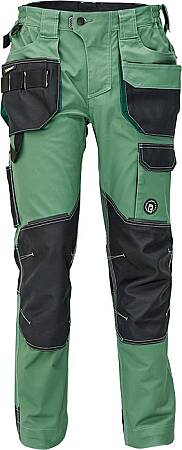 Pracovní kalhoty CRV DAYBORO, mechově zelená