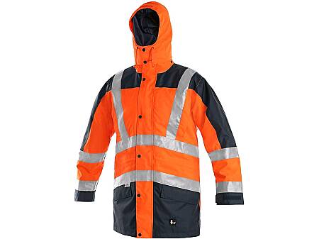 Zimní bunda výstražná CXS LONDON 5v1, oranžová