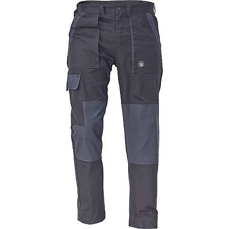 Dámské montérkové kalhoty MAX NEO LADY, černá/šedá